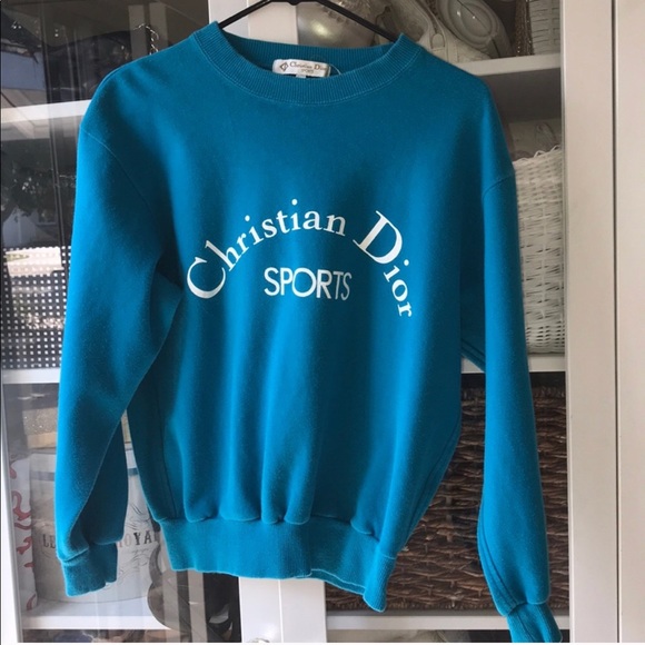 (SOLD) Authentic Christian Dior Sports Sweatshirt - Picture 5 of 6